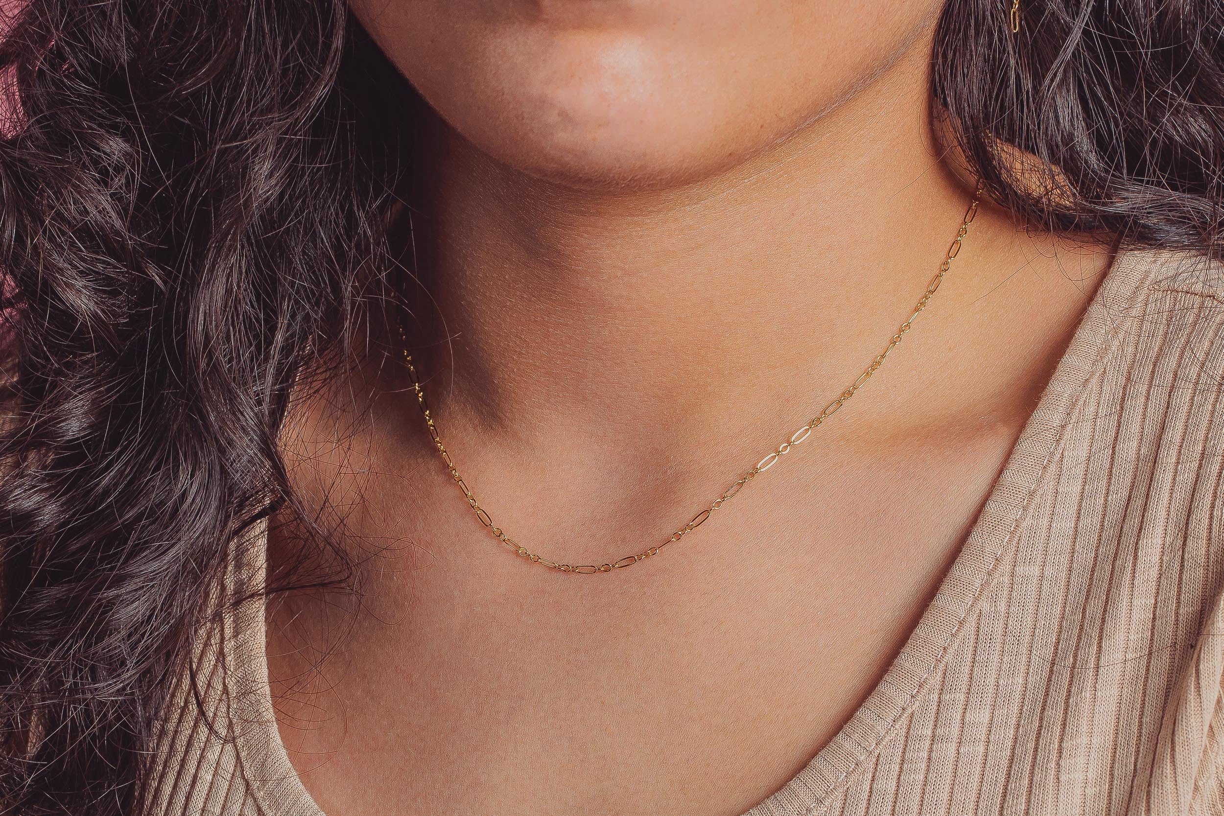 Sadie Chain Necklace - Melanie Golden Jewelry - _badge_new, chain necklace, essential chains, everyday essentials, necklace, new
