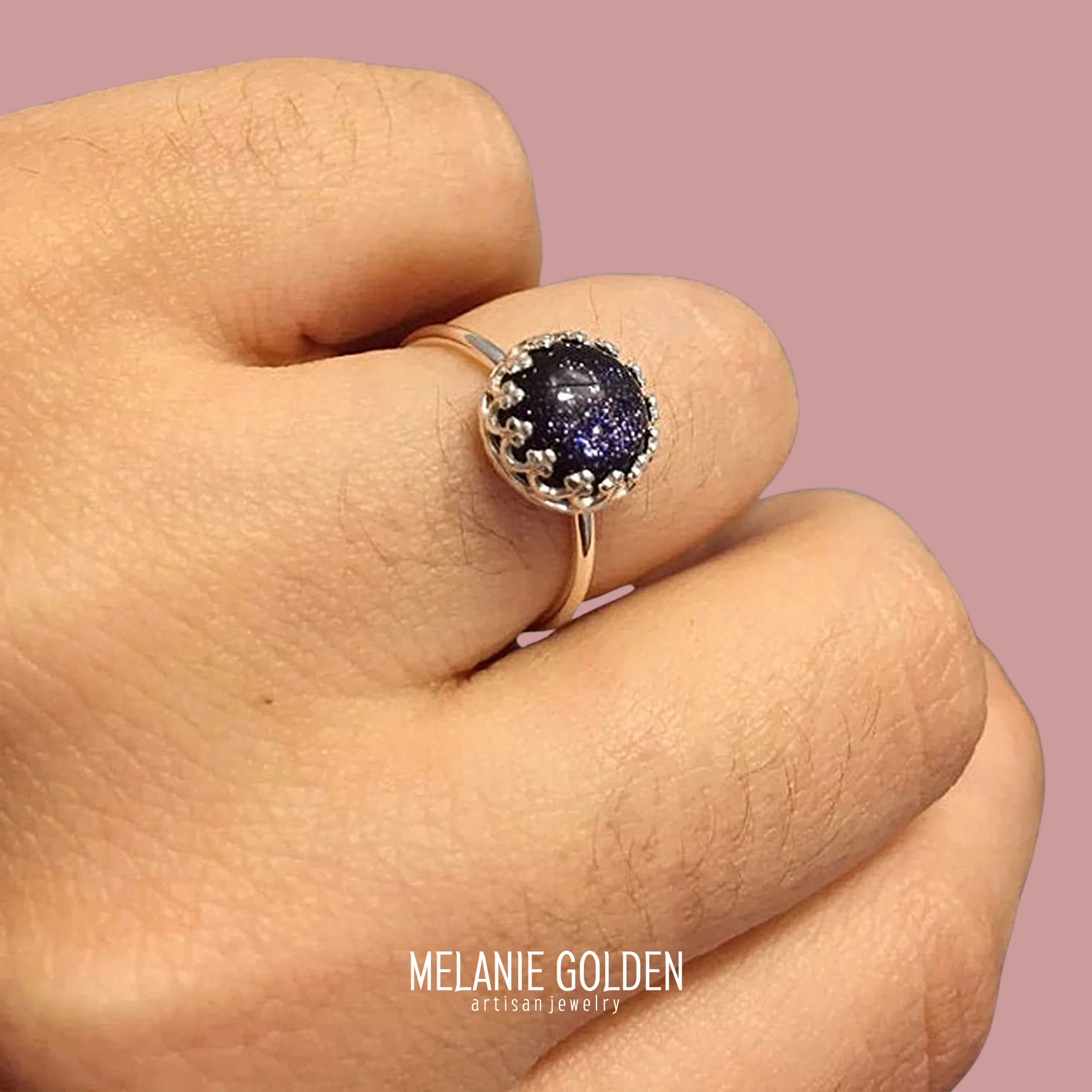 Night Sky Constellation Ring - Melanie Golden Jewelry - bestseller, celestial, Fourth of July, opal