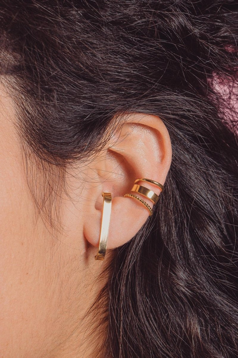 Ear Cuff - Melanie Golden Jewelry - _badge_new, body jewelry, ear cuff, earrings, everyday essentials, new
