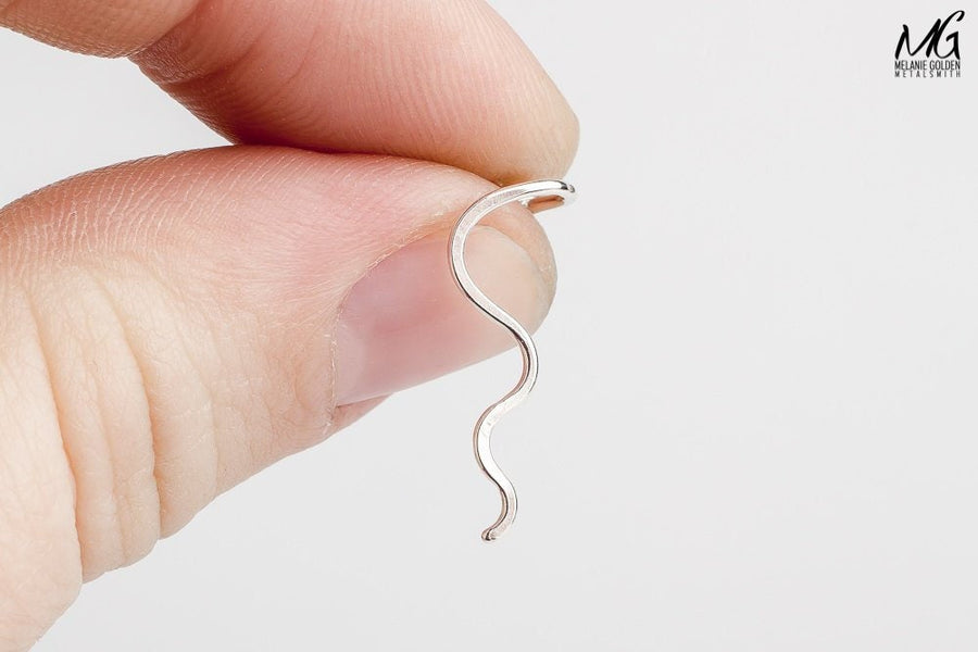 The Original Wave Cartilage Earring | 14K Solid Gold