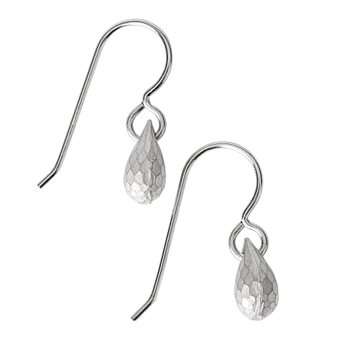 Faceted Teardrop Dangle Earrings - Melanie Golden Jewelry - dangle earrings, Earrings
