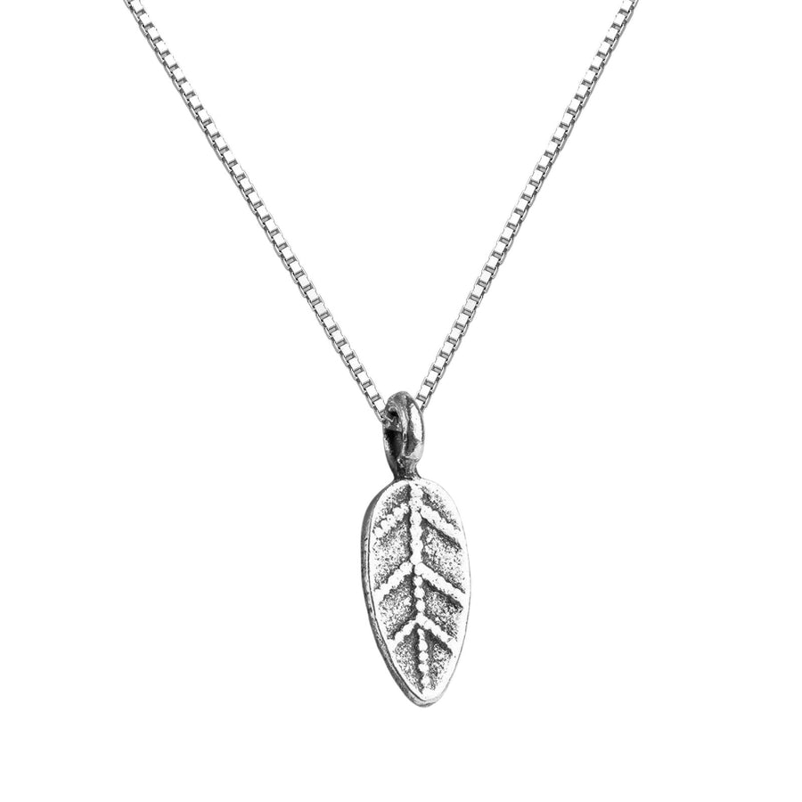 Fiscus Leaf Necklace - Melanie Golden Jewelry