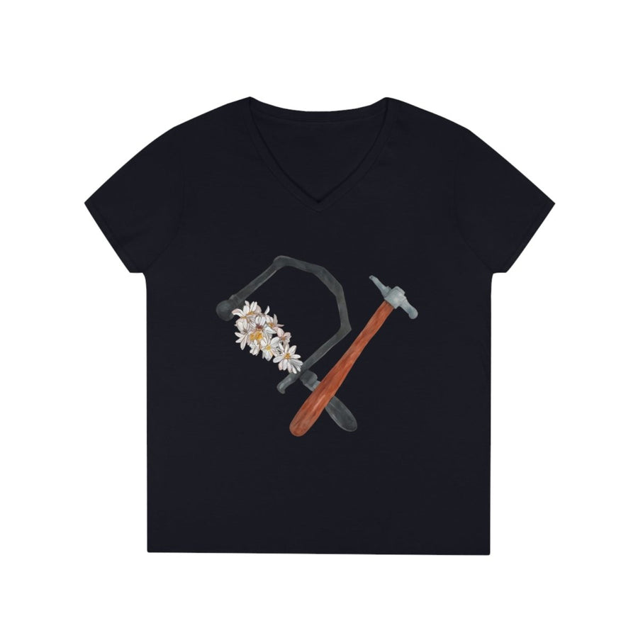 Forge & Flourish Ladies' V-Neck T-Shirt - Melanie Golden Jewelry