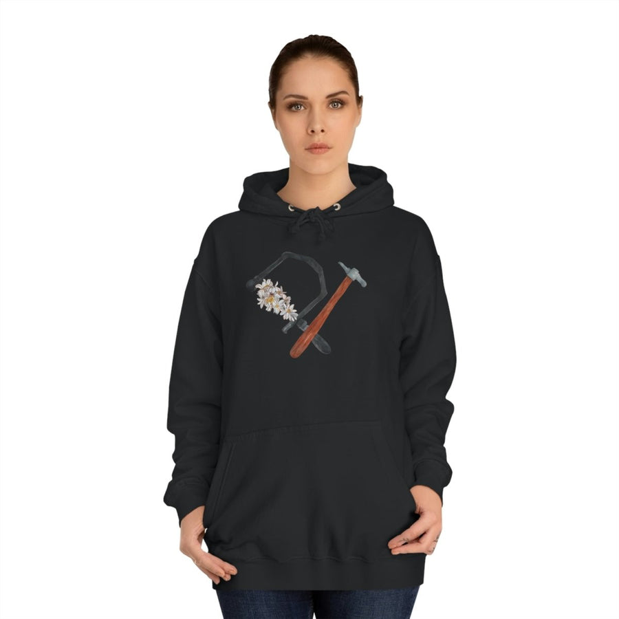 Forge & Flourish Unisex Hoodie - Melanie Golden Jewelry - clothing, for the maker