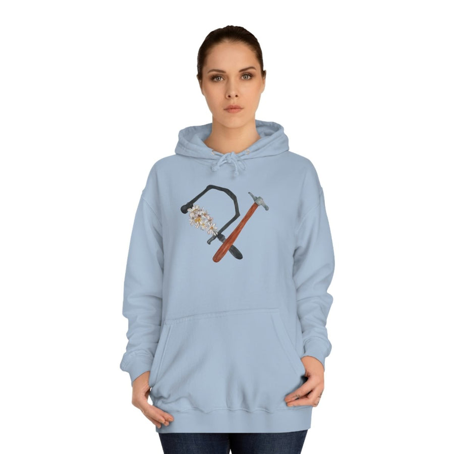 Forge & Flourish Unisex Hoodie - Melanie Golden Jewelry - clothing, for the maker