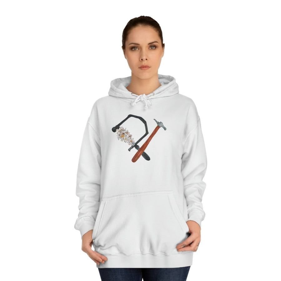 Forge & Flourish Unisex Hoodie - Melanie Golden Jewelry - clothing, for the maker