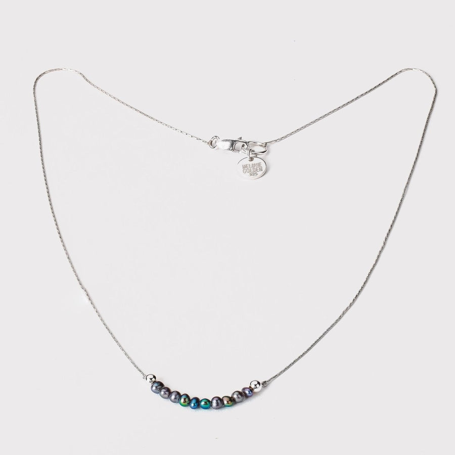 Jovie Black Pearl Necklace