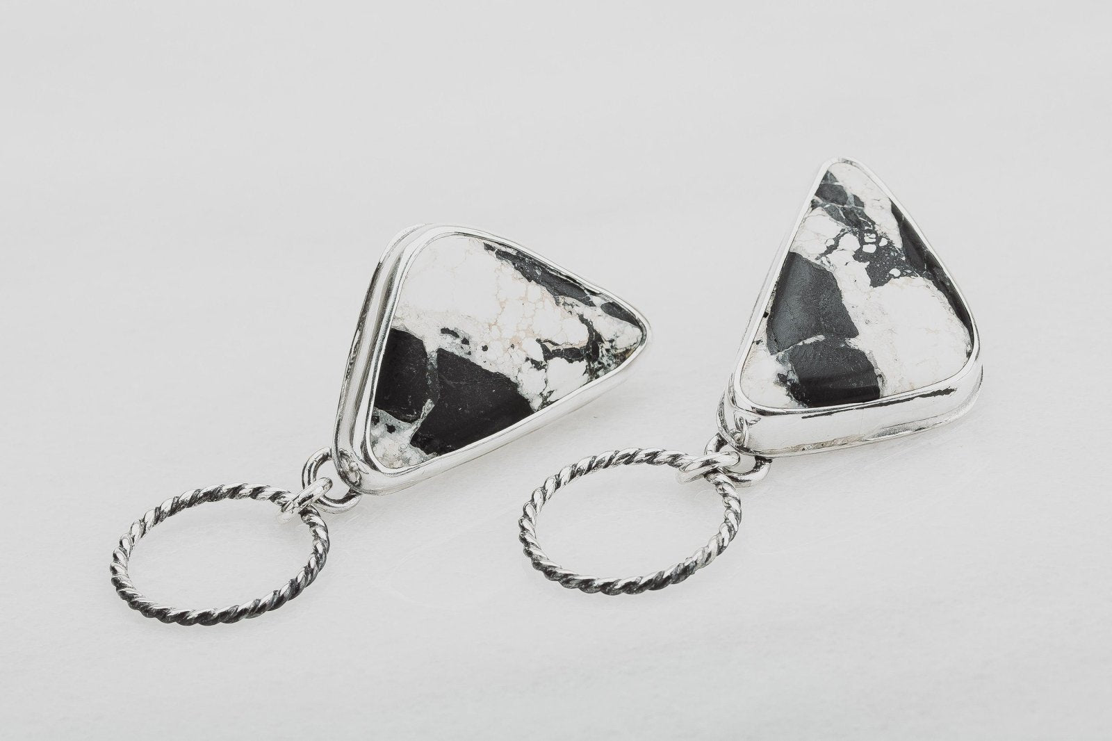 Lilah Earrings | White Buffalo - Melanie Golden Jewelry - dangle earrings, earrings, stud, stud earrings