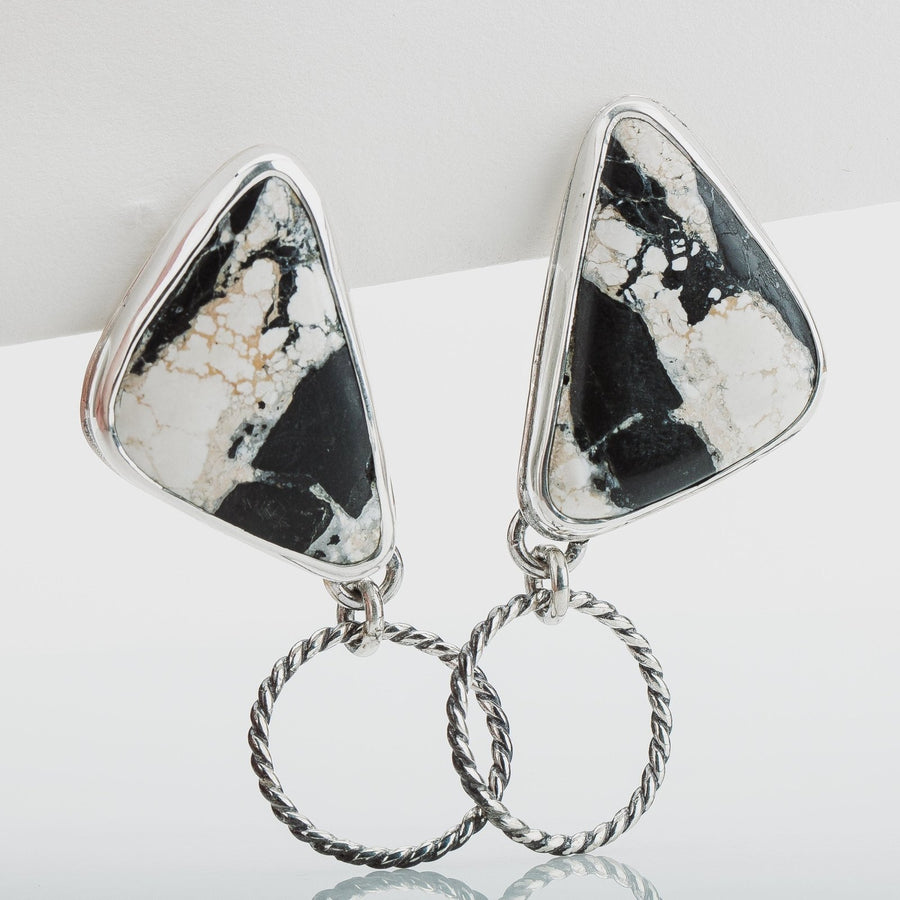 Lilah Earrings | White Buffalo - Melanie Golden Jewelry