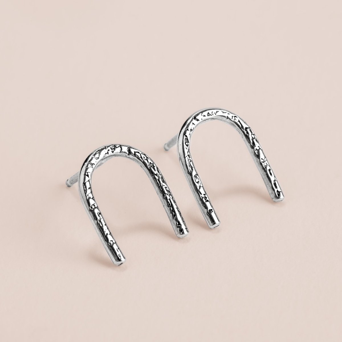 Mini Arch Earrings - Melanie Golden Jewelry - earrings, everyday, stud, stud earrings