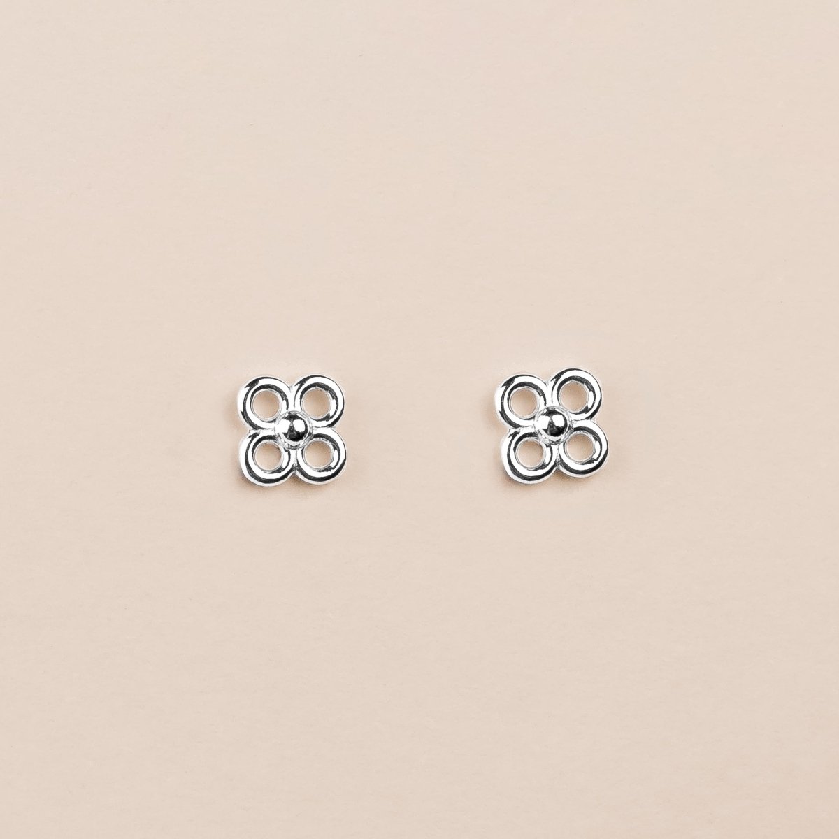 Mini Flower Stud Earrings - Melanie Golden Jewelry - Earrings, flora, stud, stud earrings