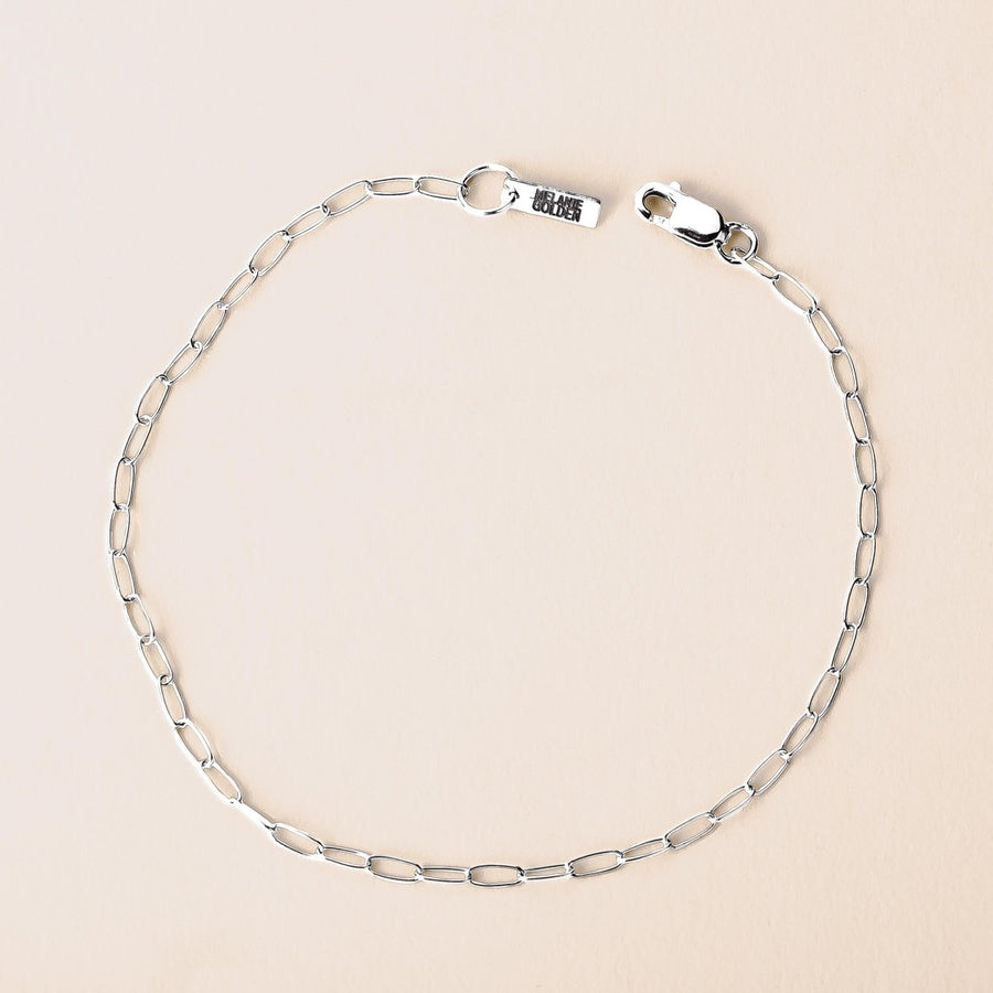 Paperclip Chain Bracelet - Melanie Golden Jewelry - _badge_new, bracelets, chain bracelets, everyday essentials, new