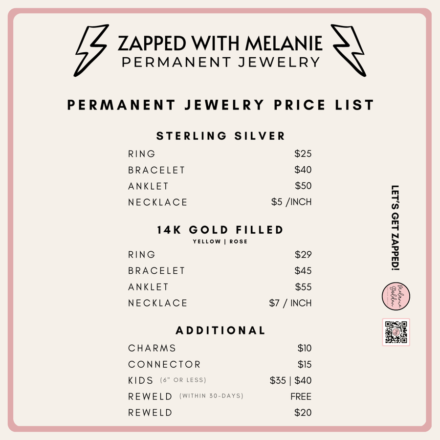 PARTY Permanent Jewelry - Melanie Golden Jewelry - 