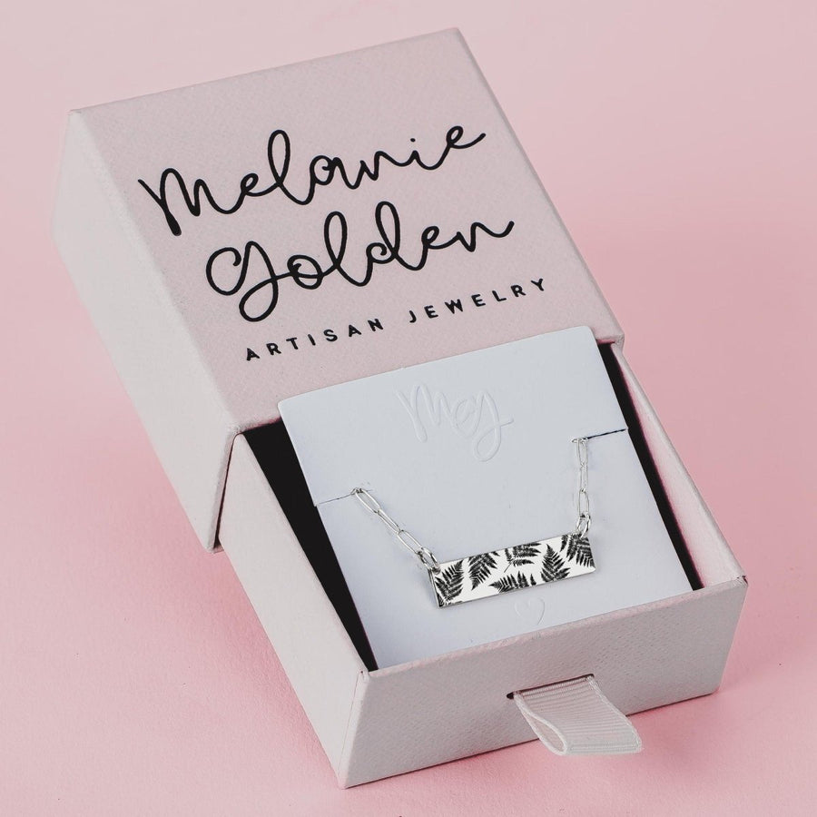 Plant Mama Bar Necklace - Melanie Golden Jewelry