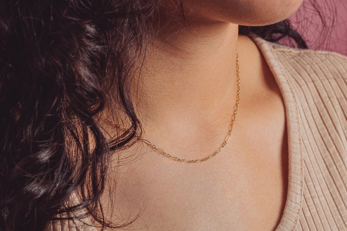 Sadie Chain Necklace - Melanie Golden Jewelry - _badge_new, chain necklace, essential chains, everyday essentials, necklace, new