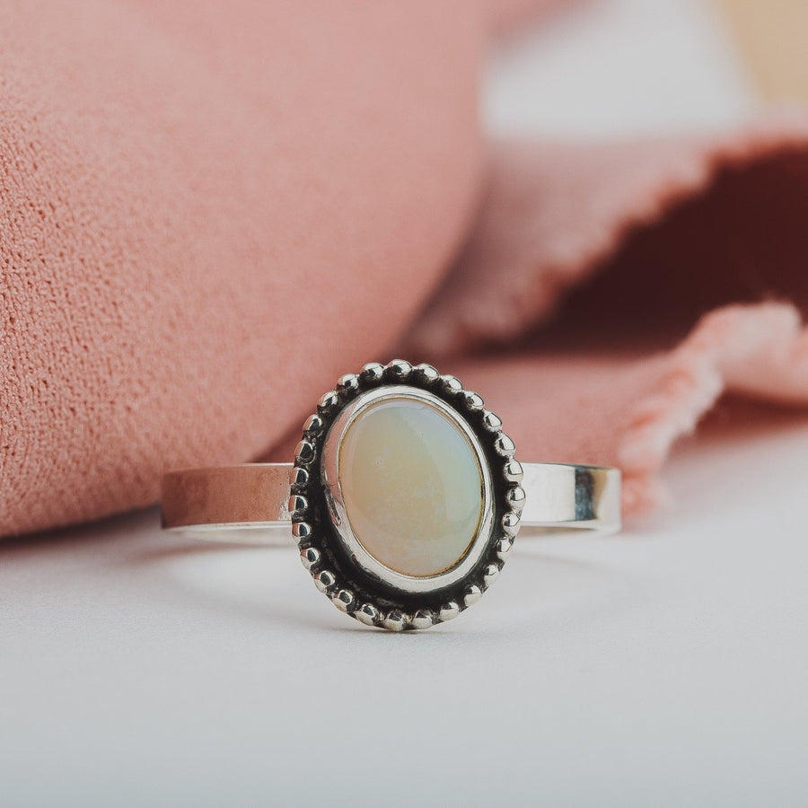 Size 10.25 Opal Ring - Melanie Golden Jewelry