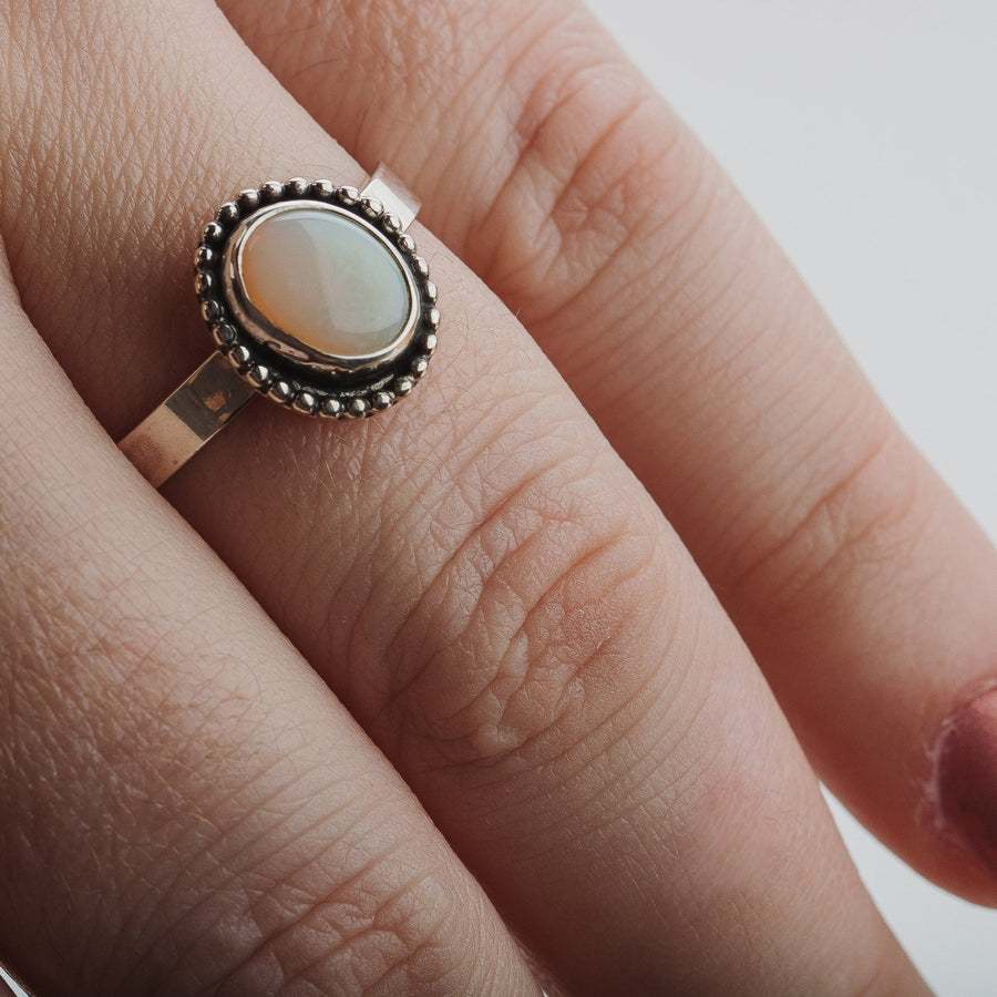Size 10.25 Opal Ring - Melanie Golden Jewelry