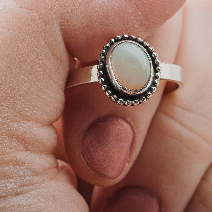 Size 10.25 Opal Ring - Melanie Golden Jewelry