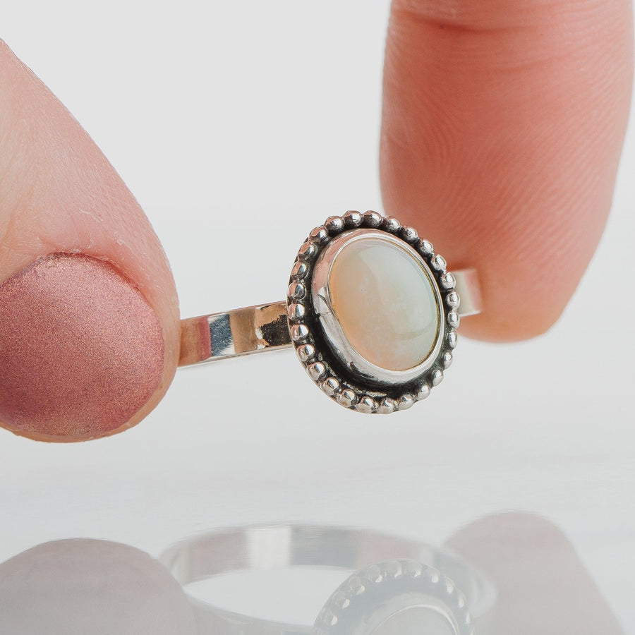 Size 10.25 Opal Ring - Melanie Golden Jewelry