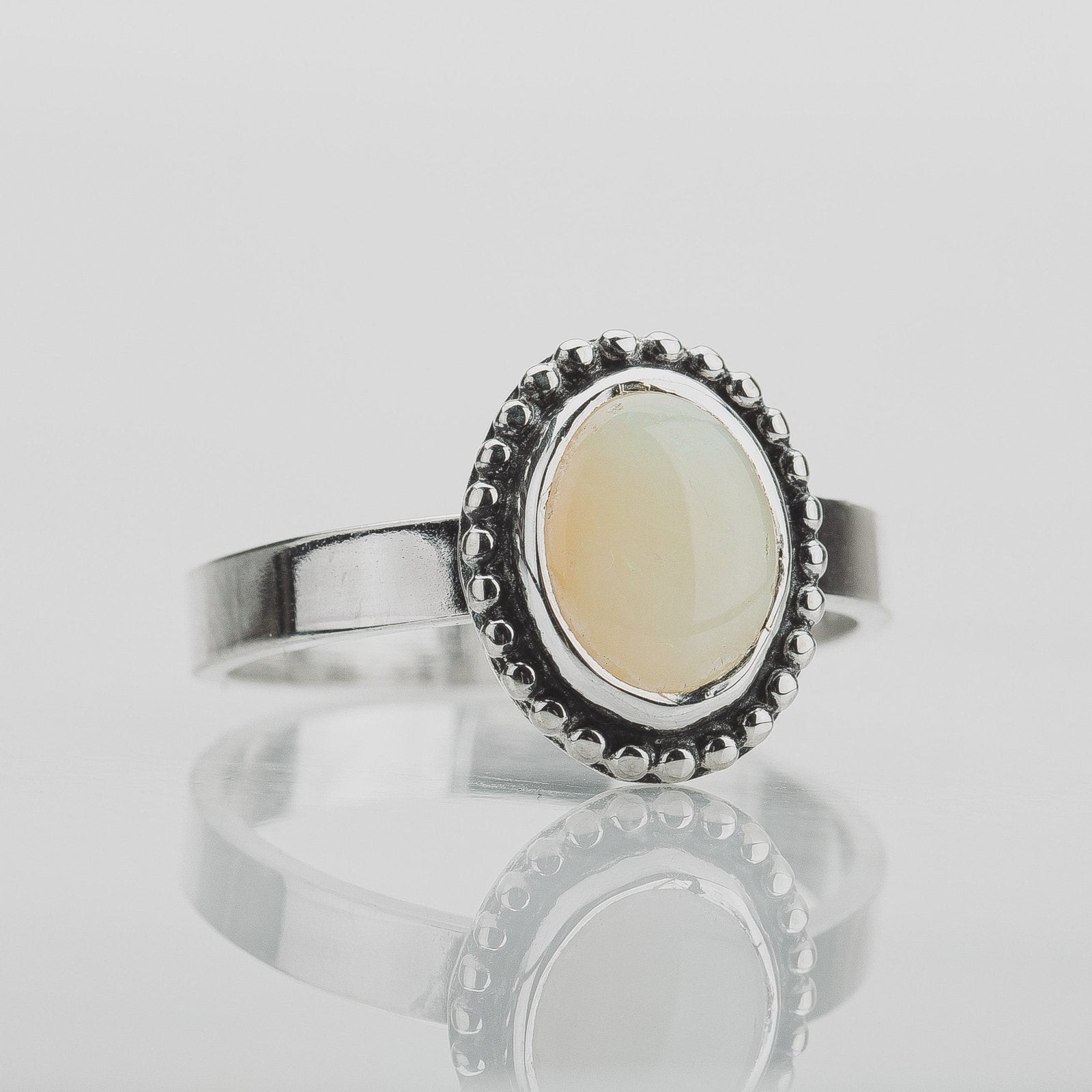 Size 7.25 Opal Ring - Melanie Golden Jewelry - gemstone rings, rings