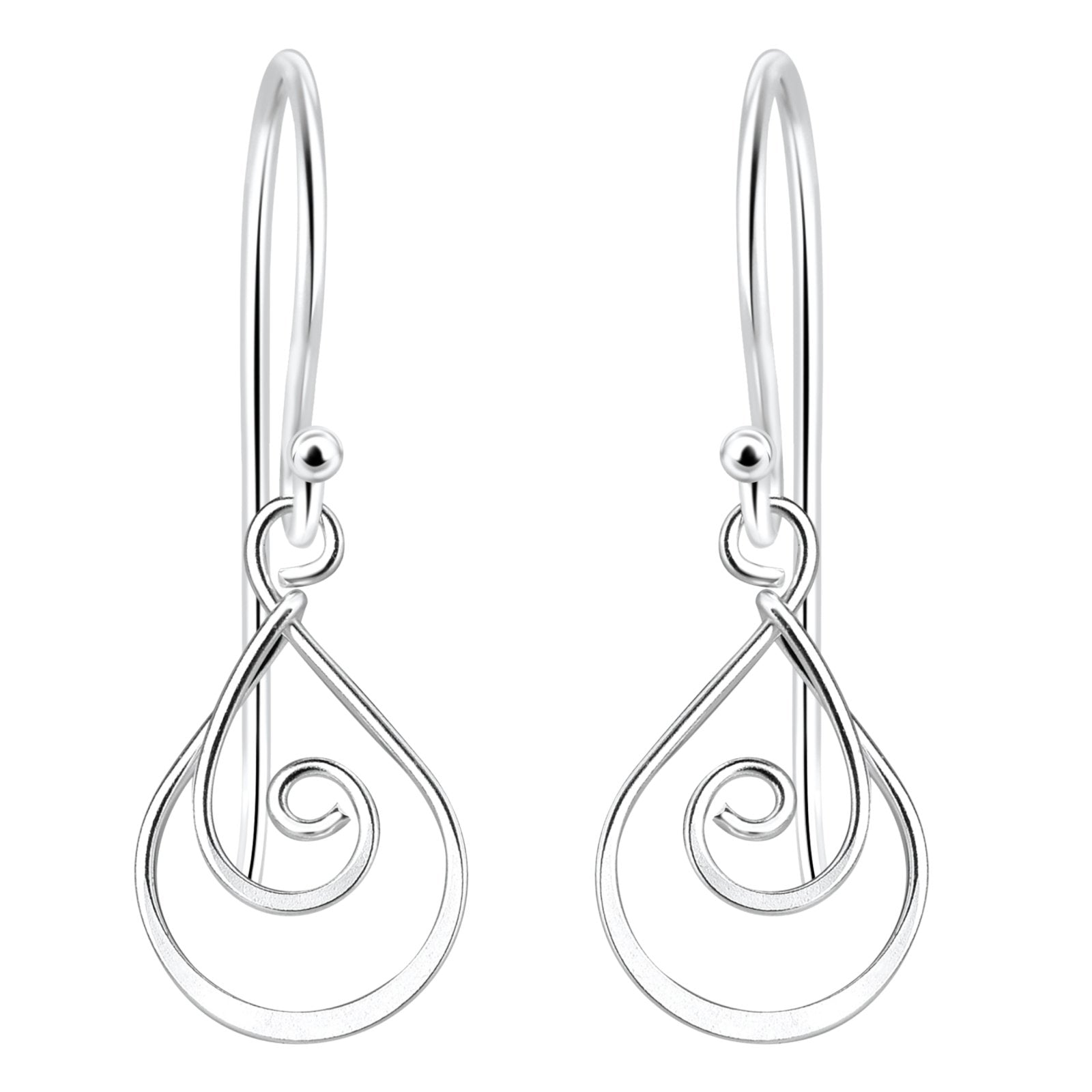 Spiral Earrings - Melanie Golden Jewelry - dangle earrings, earrings