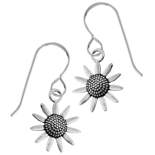 Sunflower Dangle Earrings - Melanie Golden Jewelry - dangle earrings, earrings