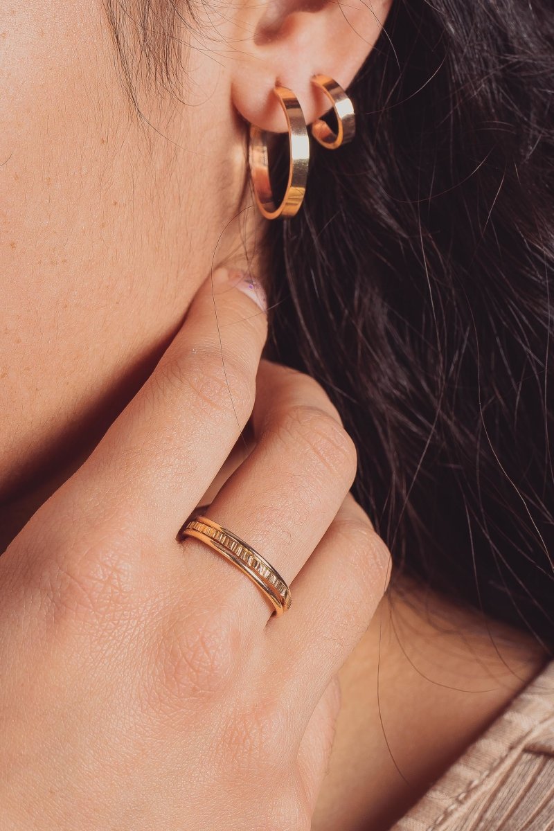 The Ella Stack - Melanie Golden Jewelry - _badge_new, everyday essentials, new, rings, stacking rings