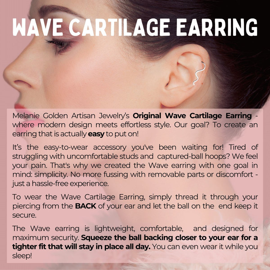 The Original Wave Cartilage Earring