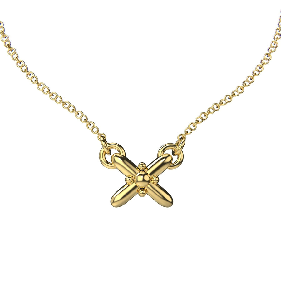 The Xoe Necklace - Melanie Golden Jewelry - Designer Series, minimal minimal necklace, minimal necklace, necklace, necklaces, symbolic
