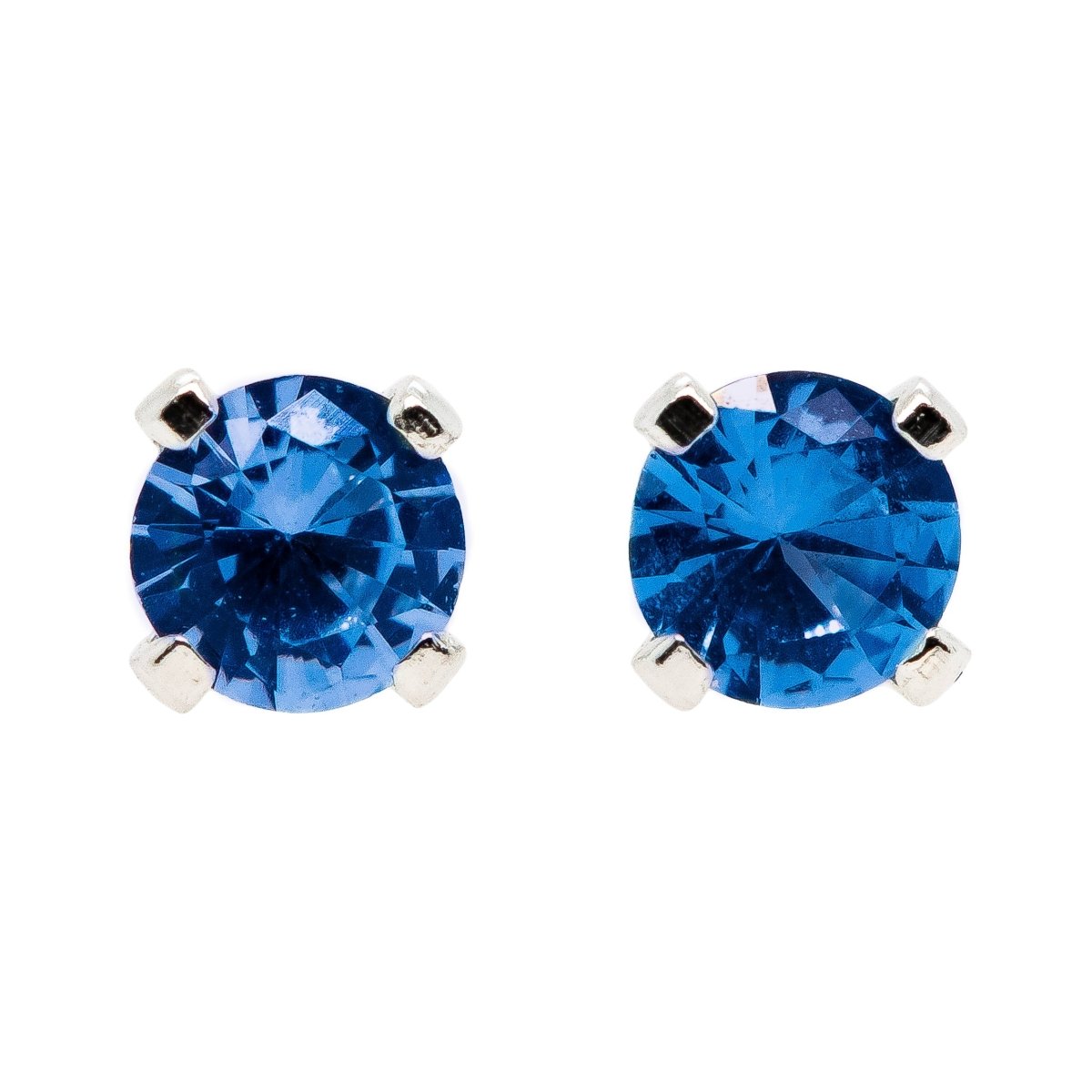 Tiny Birthstone Gemstone Stud Earrings - Melanie Golden Jewelry - birth month, birthmonth, earrings, stud, stud earrings