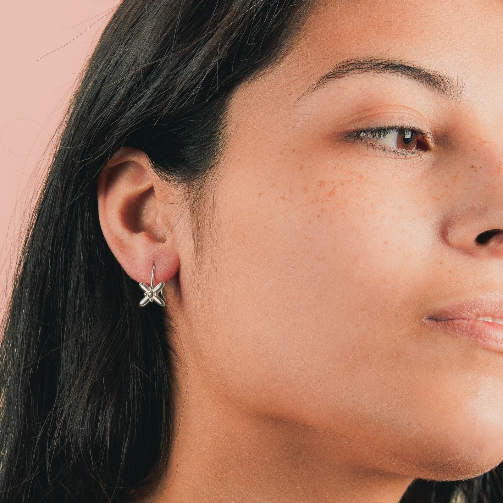 Xoe Hook Earrings - Melanie Golden Jewelry - dangle earrings, Designer Series, drop earrings, earrings, symbolic